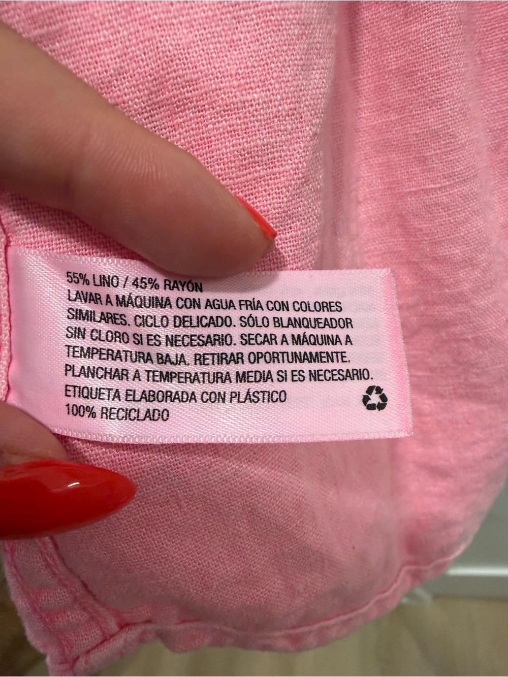 Universal Thread Pink Button-Down Shirt - Picture 6 of 6